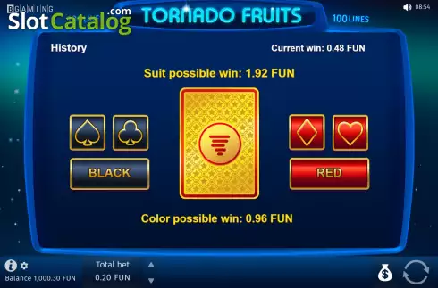 Скрин7. Tornado Fruits слот