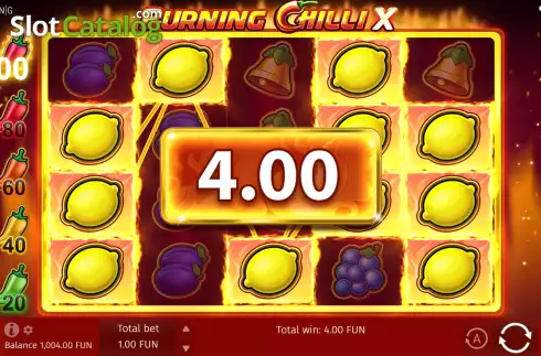 Скрин4. Burning Chilli X слот