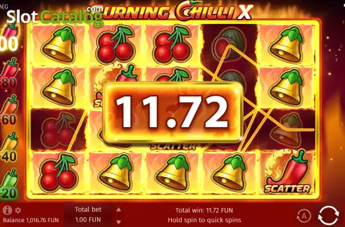 Скрин9. Burning Chilli X слот