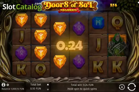Скрин3. Doors of Sol слот