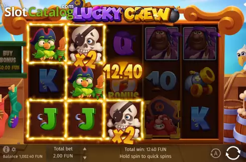 Скрин3. Lucky Crew слот