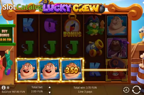 Скрин6. Lucky Crew слот