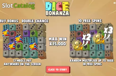 Скрин2. Dice Bonanza слот
