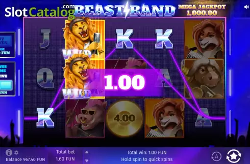 Скрин5. Beast Band слот