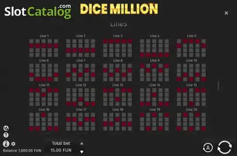 Скрин9. Dice Million слот