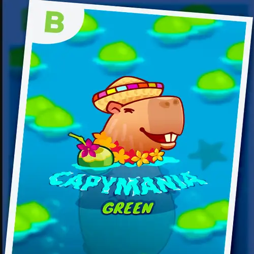 Capymania Green логотип