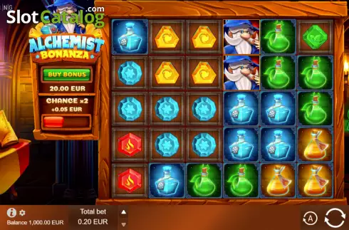 Скрин2. Alchemist Bonanza слот