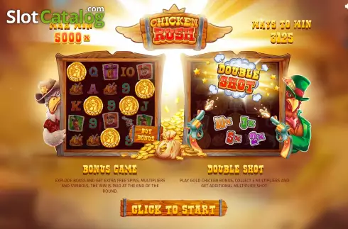 Скрин2. Chicken Rush слот