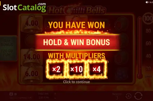 Скрин9. Hot Chilli Bells слот
