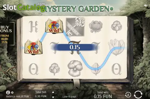 Скрин3. Mystery Garden слот