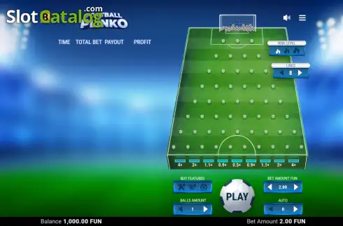 Скрин2. Football Plinko слот