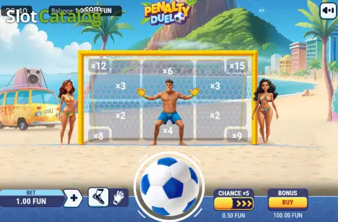 Скрин2. Penalty Duel слот