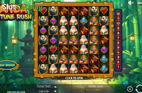 Скрин2. Panda Fortune Rush слот
