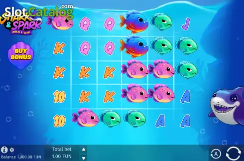 Скрин2. Shark & Spark слот