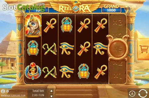 Скрин2. Reel of Ra слот