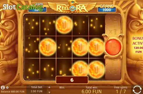 Скрин3. Reel of Ra слот