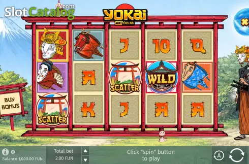 Скрин2. Yokai (BGAMING) слот