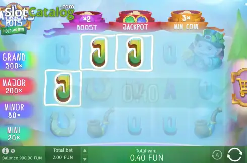 Скрин3. St. Patrick's Pots слот