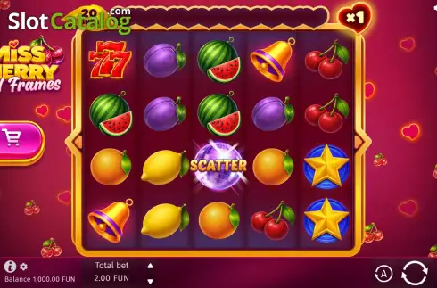 Скрин2. Miss Cherry Wild Frames слот
