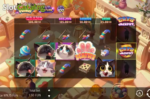 Скрин2. Cats Love Yummy слот