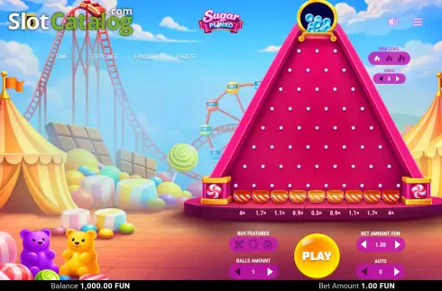 Скрин2. Sugar Plinko слот
