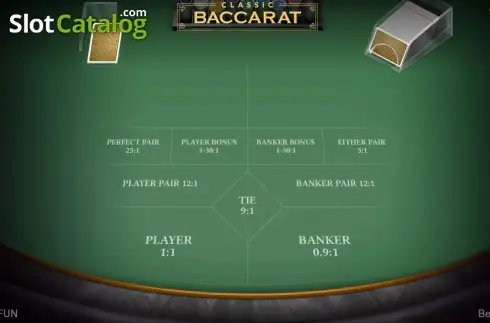 Скрин2. Classic Baccarat (BGAMING) слот