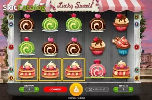 Скрин3. Lucky Sweets слот