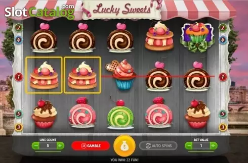 Скрин4. Lucky Sweets слот