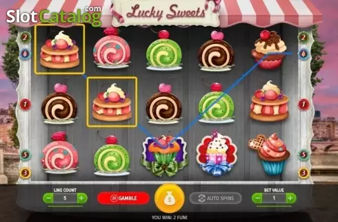 Скрин5. Lucky Sweets слот