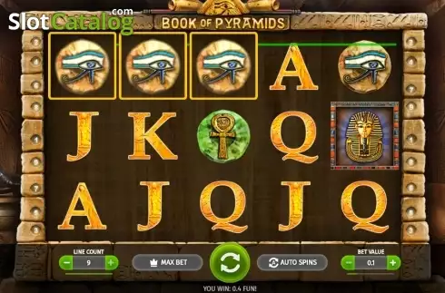 Скрин3. Book of Pyramids слот
