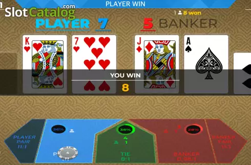 Скрин5. Baccarat Classic слот