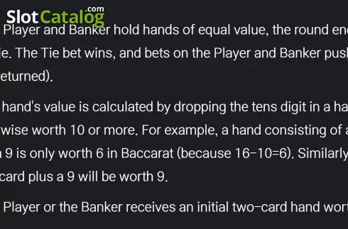 Скрин8. Baccarat Private слот