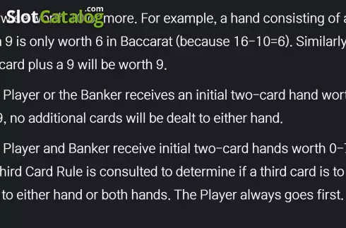 Скрин9. Baccarat Private слот