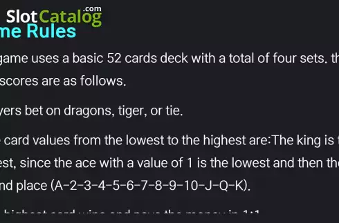 Скрин7. DragonTiger слот