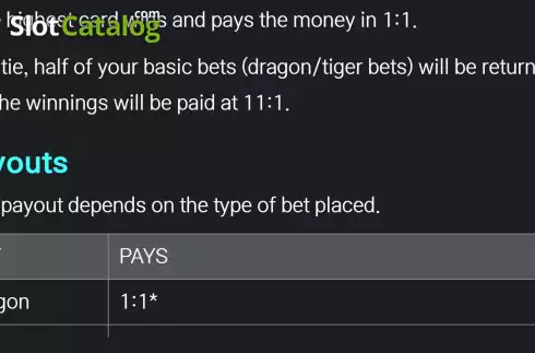Скрин8. DragonTiger слот
