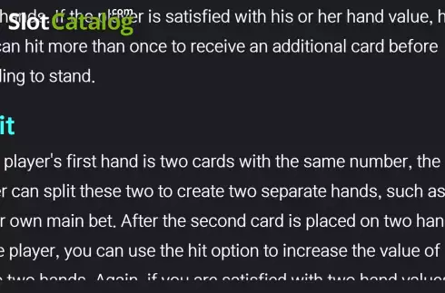 Скрин8. Blackjack (BP Games) слот