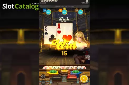 Скрин4. High Low (BP Games) слот