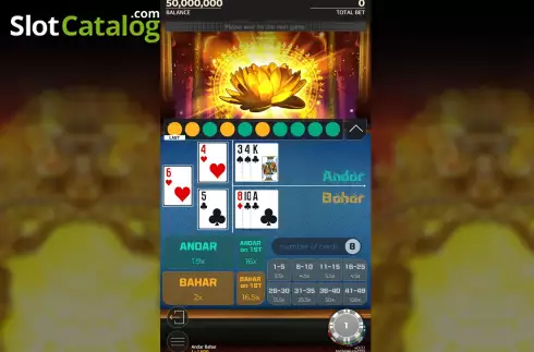 Скрин4. Andar Bahar (BP Games) слот