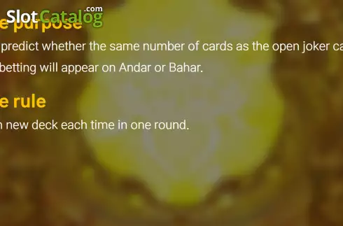 Скрин8. Andar Bahar (BP Games) слот
