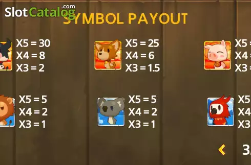 Скрин7. Safari Run слот