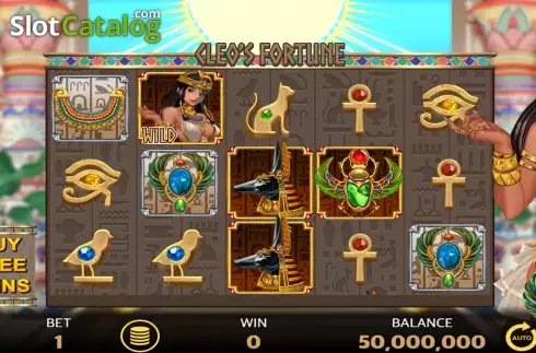 Скрин2. Cleo’s Fortune слот