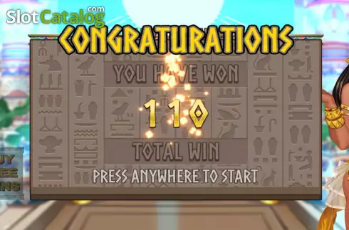 Скрин8. Cleo’s Fortune слот