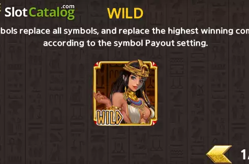 Скрин9. Cleo’s Fortune слот