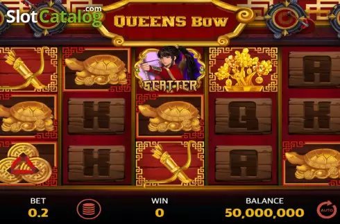 Скрин2. Queen's Bow слот