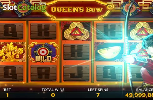 Скрин6. Queen's Bow слот