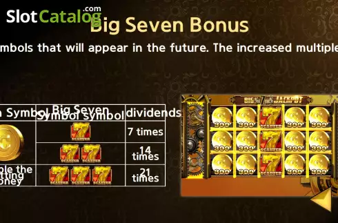 Скрин9. Big Sevens Jackpot слот