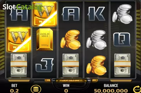 Скрин2. Lucky Goldbar слот