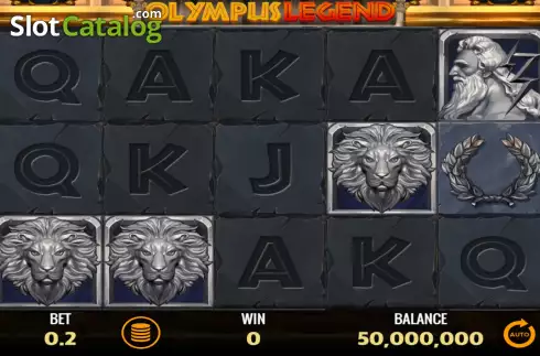 Скрин2. Olympus Legend слот