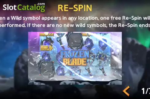Скрин5. Frozen Blade слот
