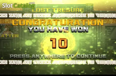 Скрин5. Lost Treasure (BP Games) слот